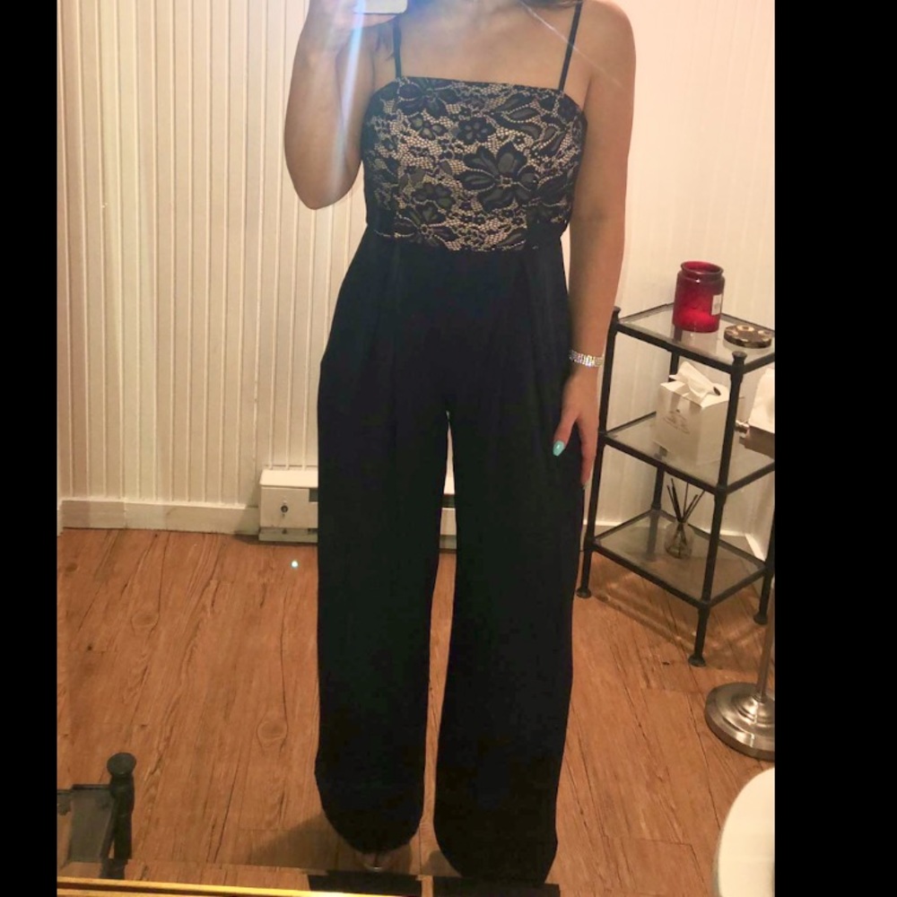 Formal Navy Jumpsuit